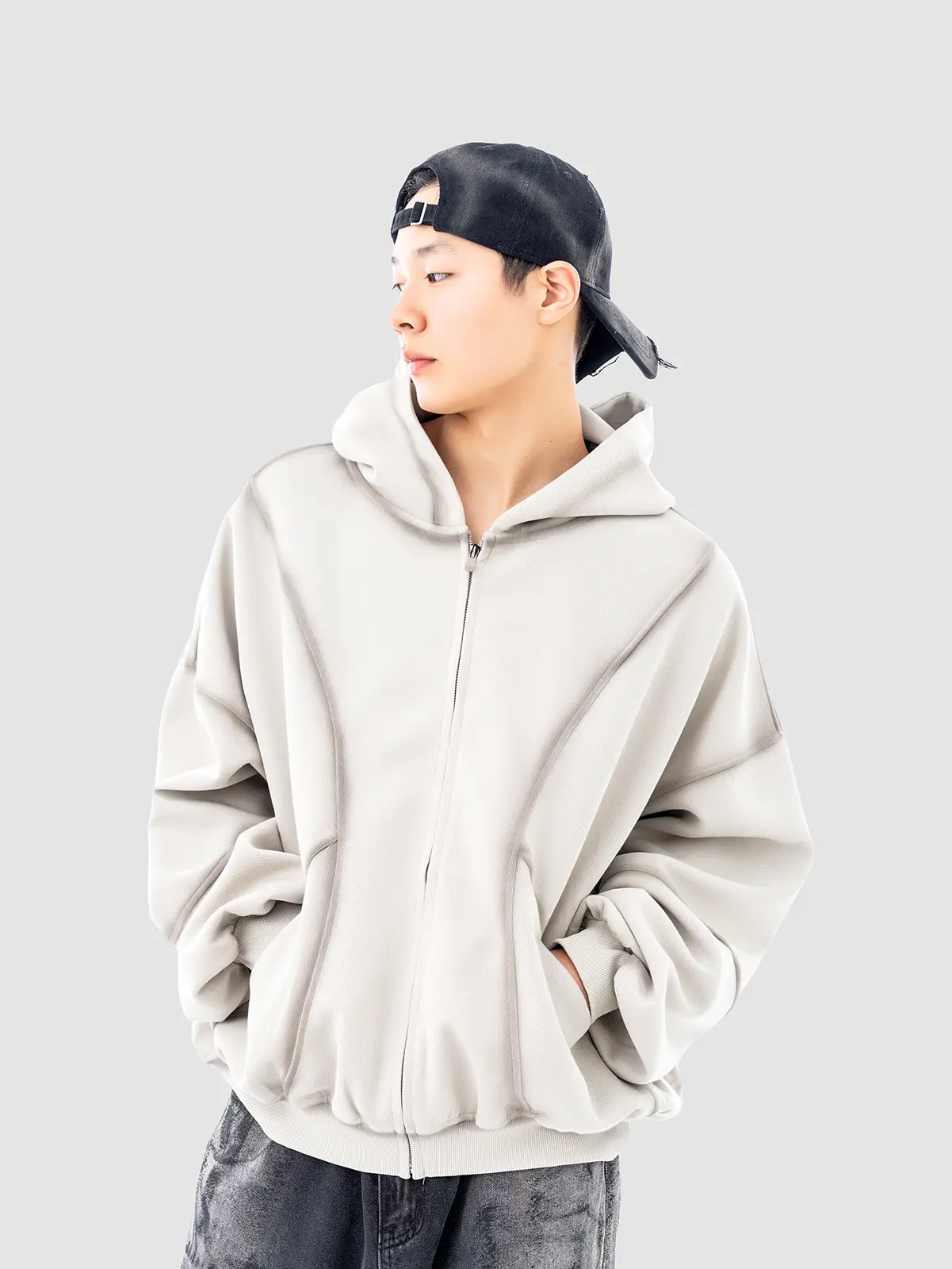 Зип Толстовка "SMK" — изображение 5