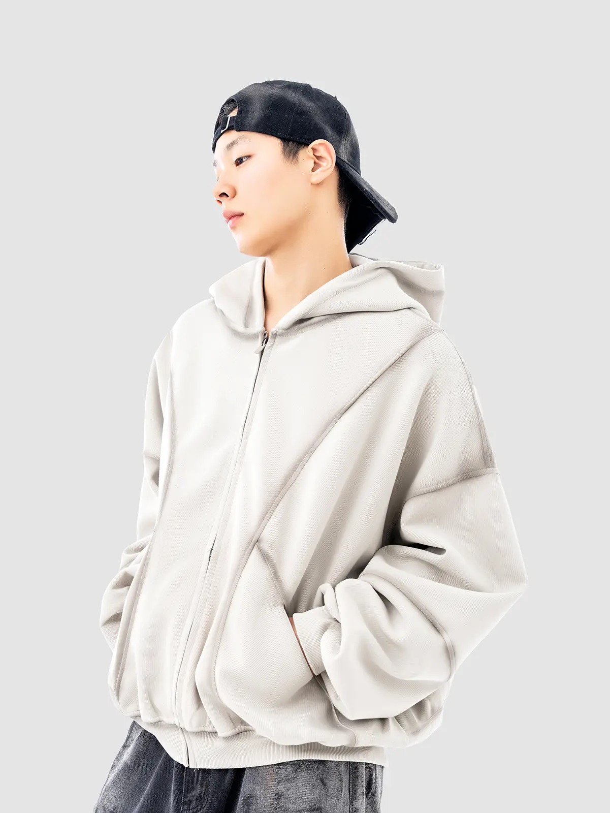 Зип Толстовка "SMK" — изображение 7