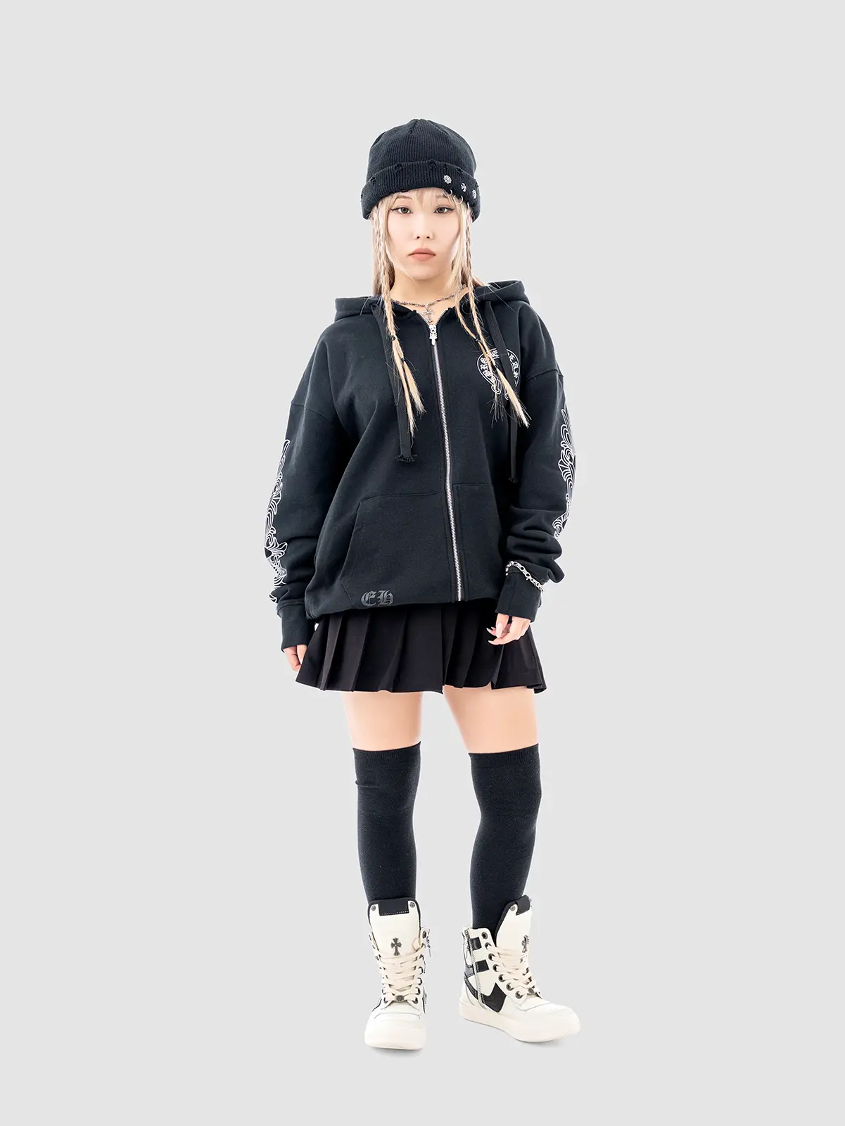 Зип Толстовка "Chrome Hearts" — изображение 4