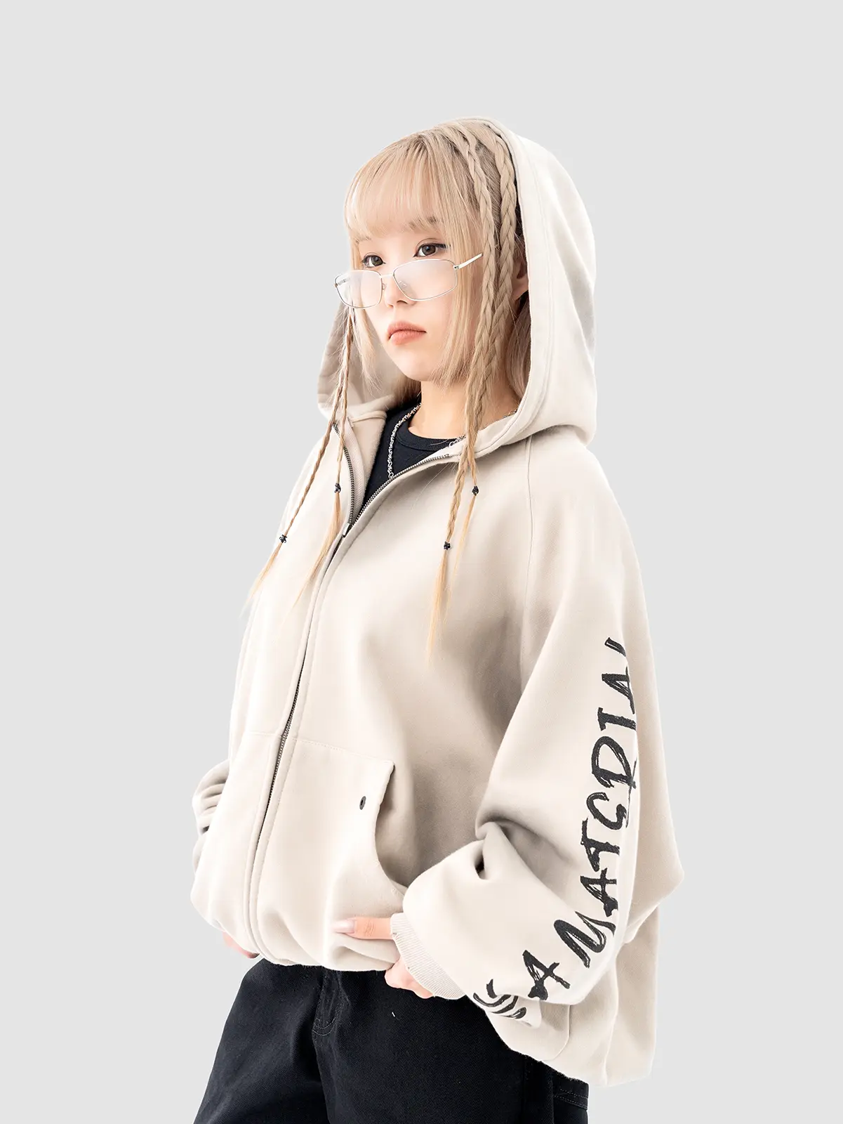 Зип Толстовка "SMK" — изображение 3