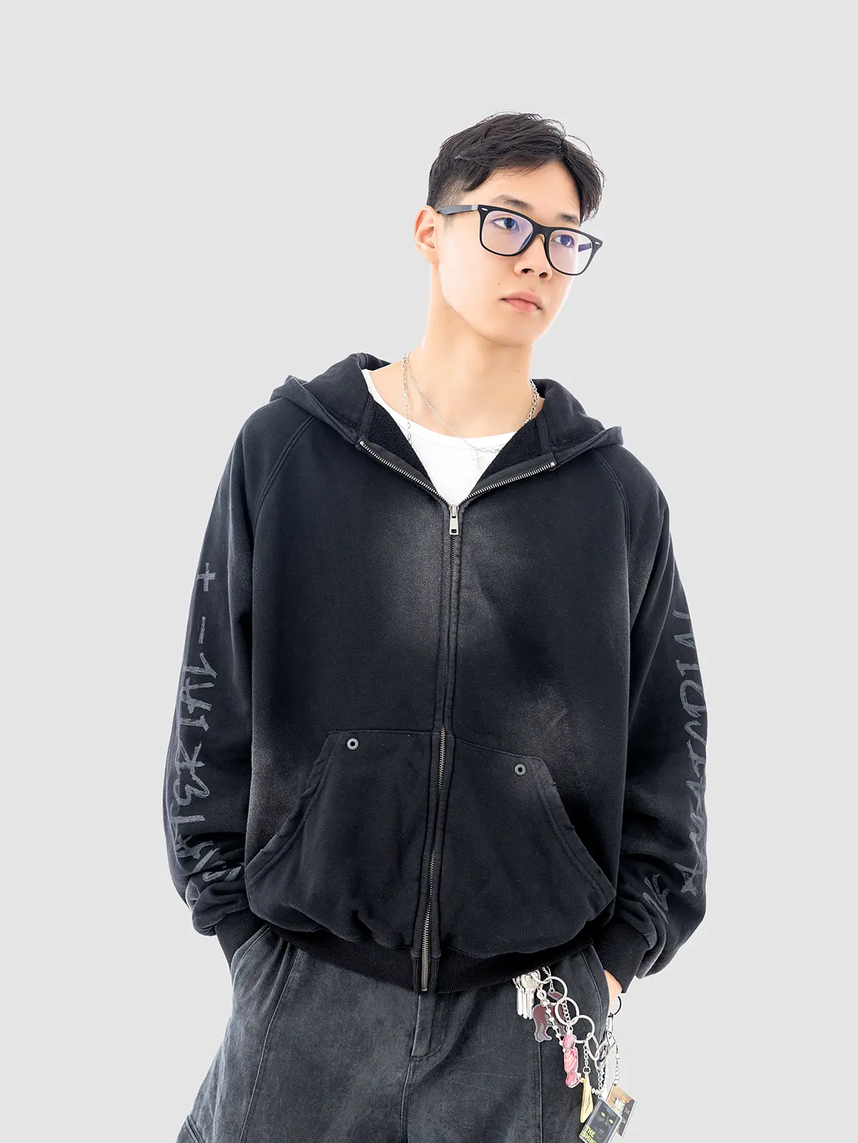 Зип Толстовка "SMK" — изображение 5