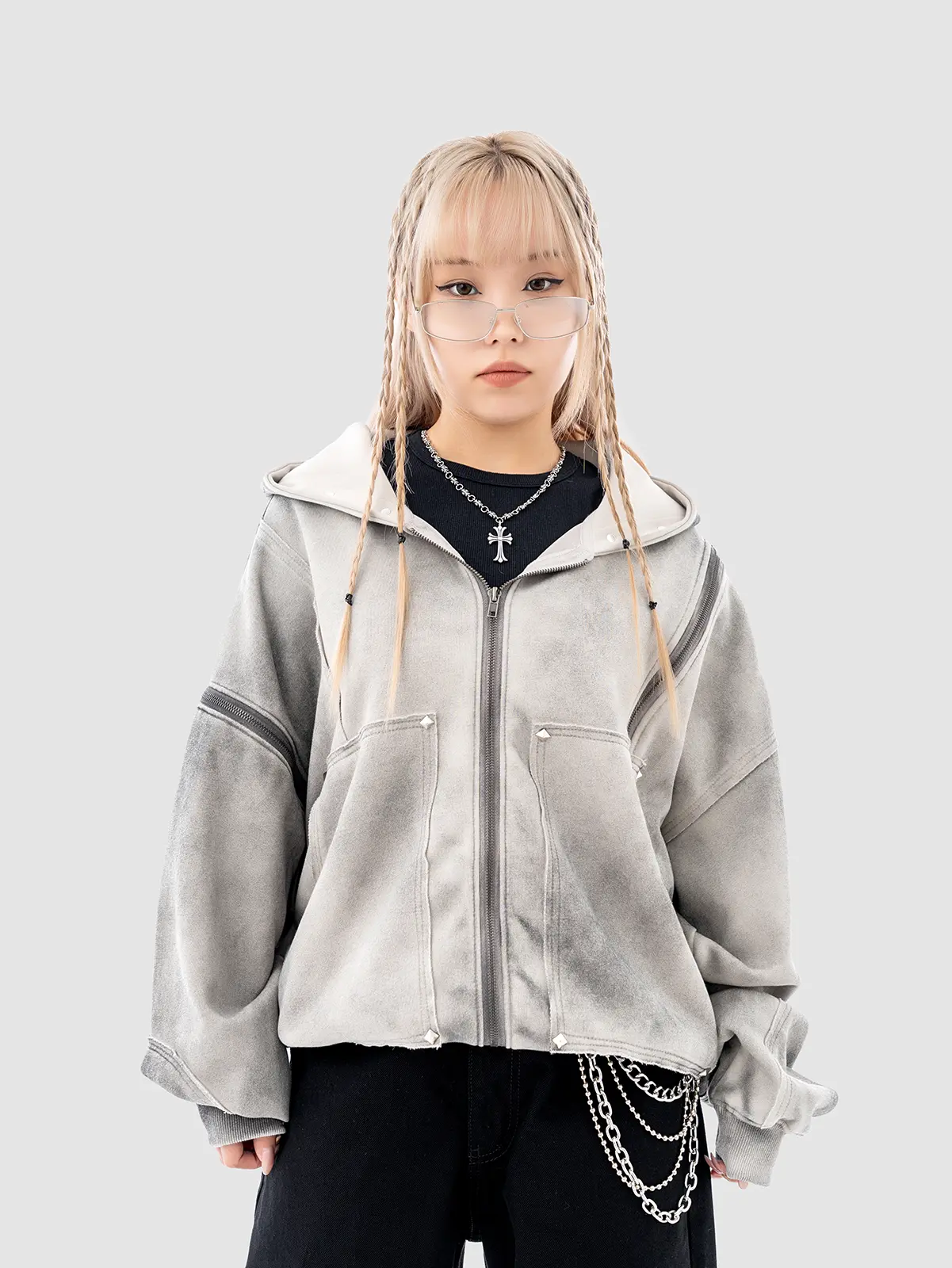 Зип Толстовка "EXTREME CAUSE" — изображение 5