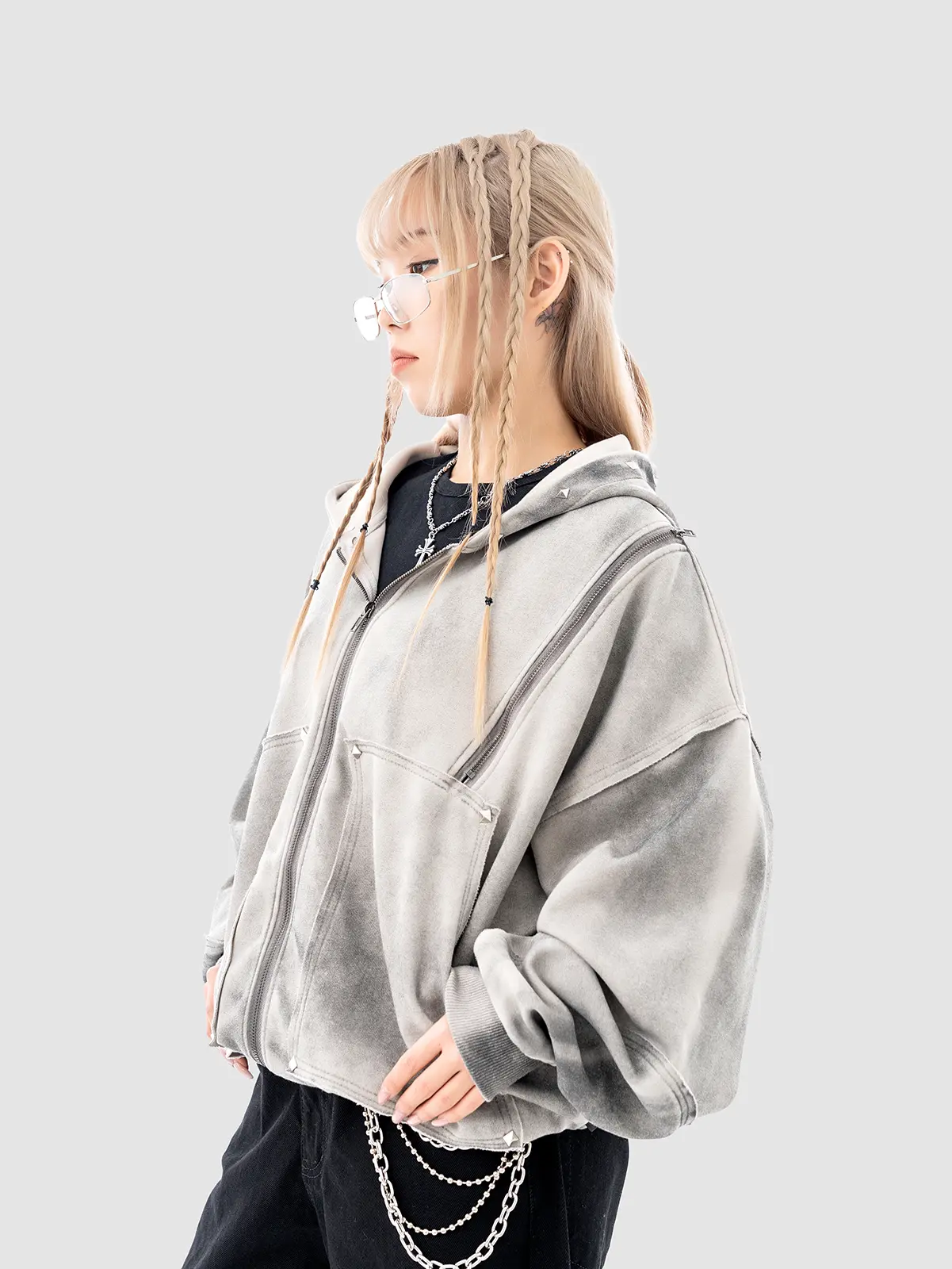 Зип Толстовка "EXTREME CAUSE" — изображение 7