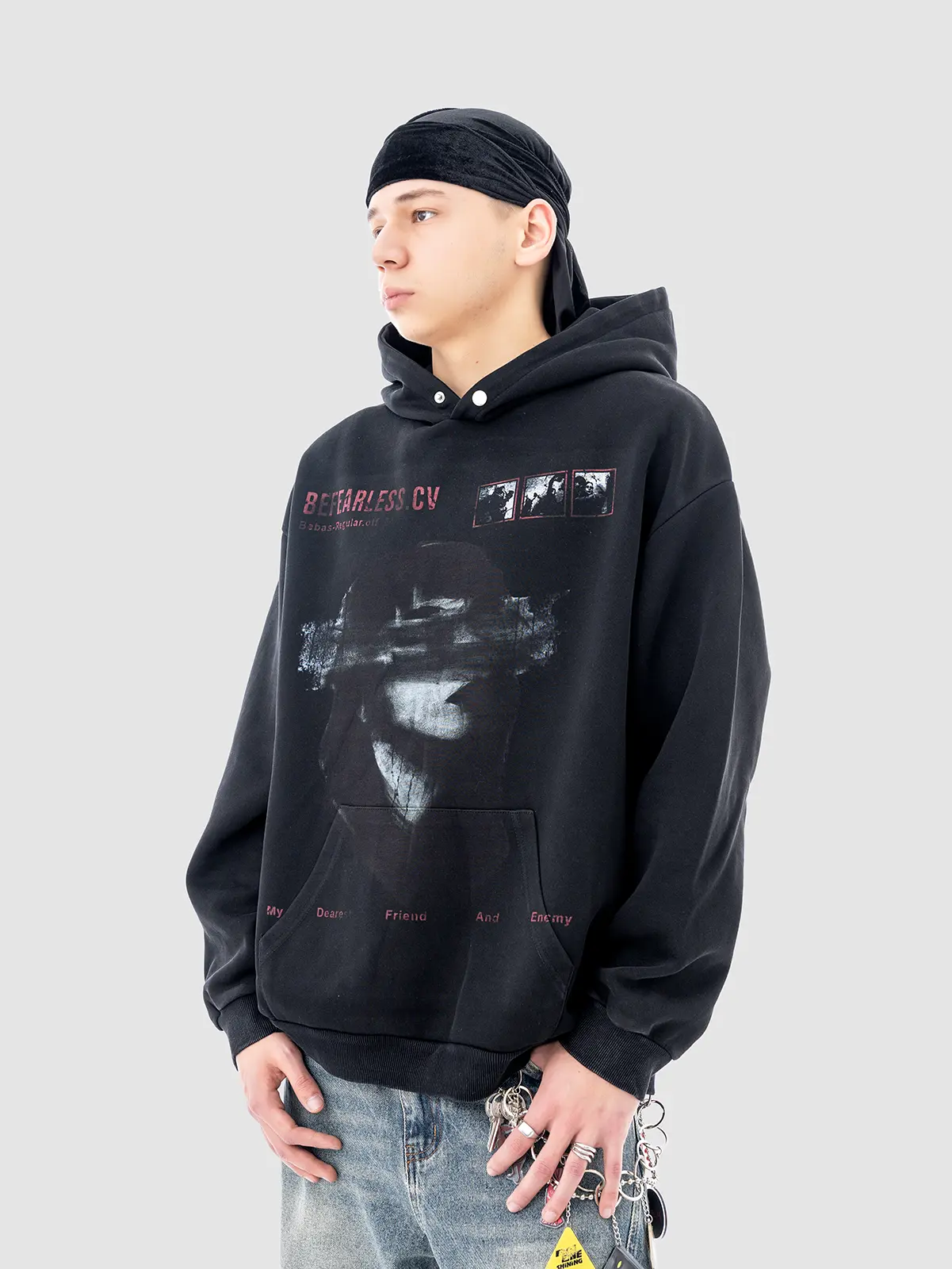 Худи "BEF-EARLESS" — изображение 7