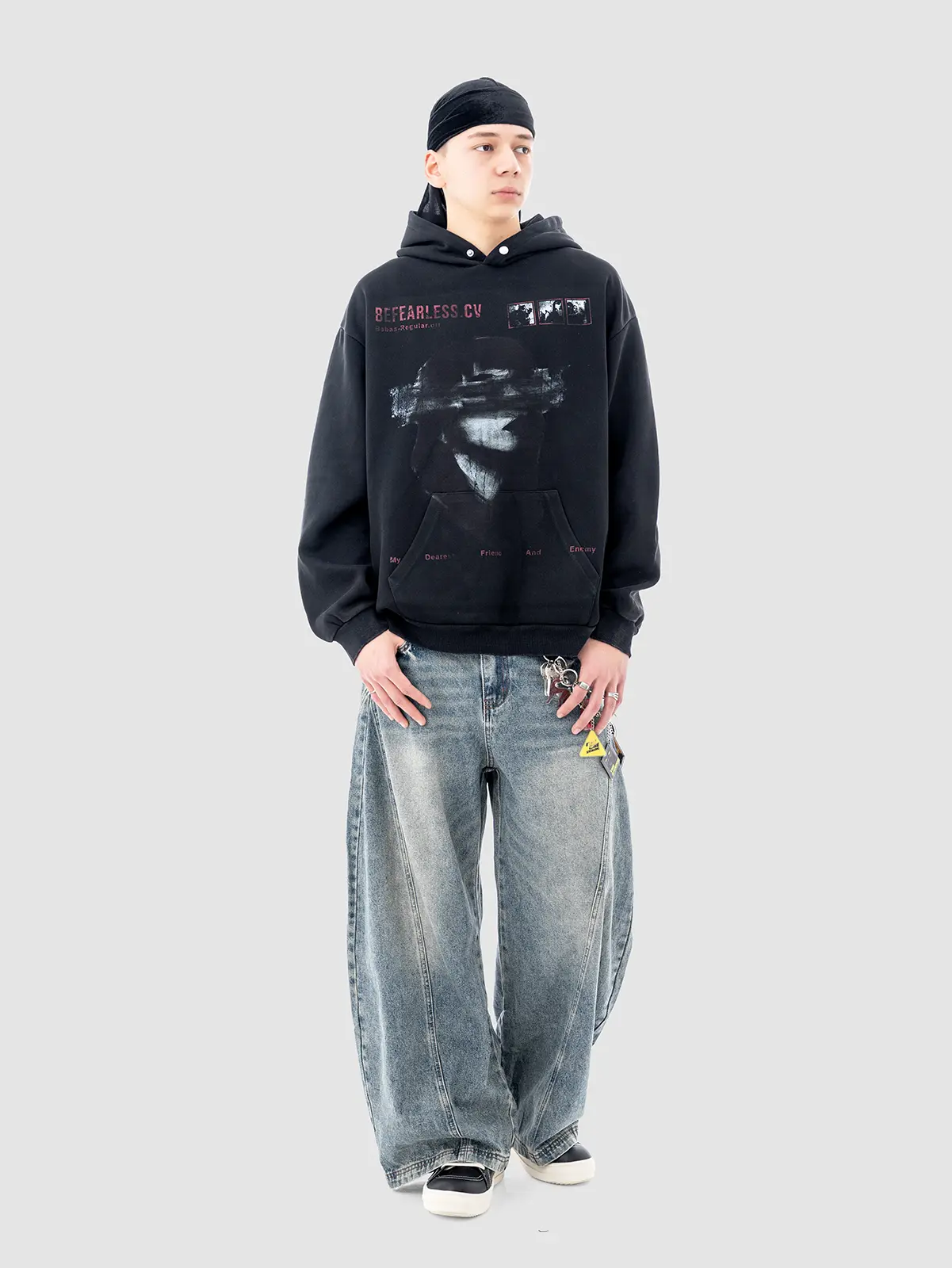 Худи "BEF-EARLESS" — изображение 8