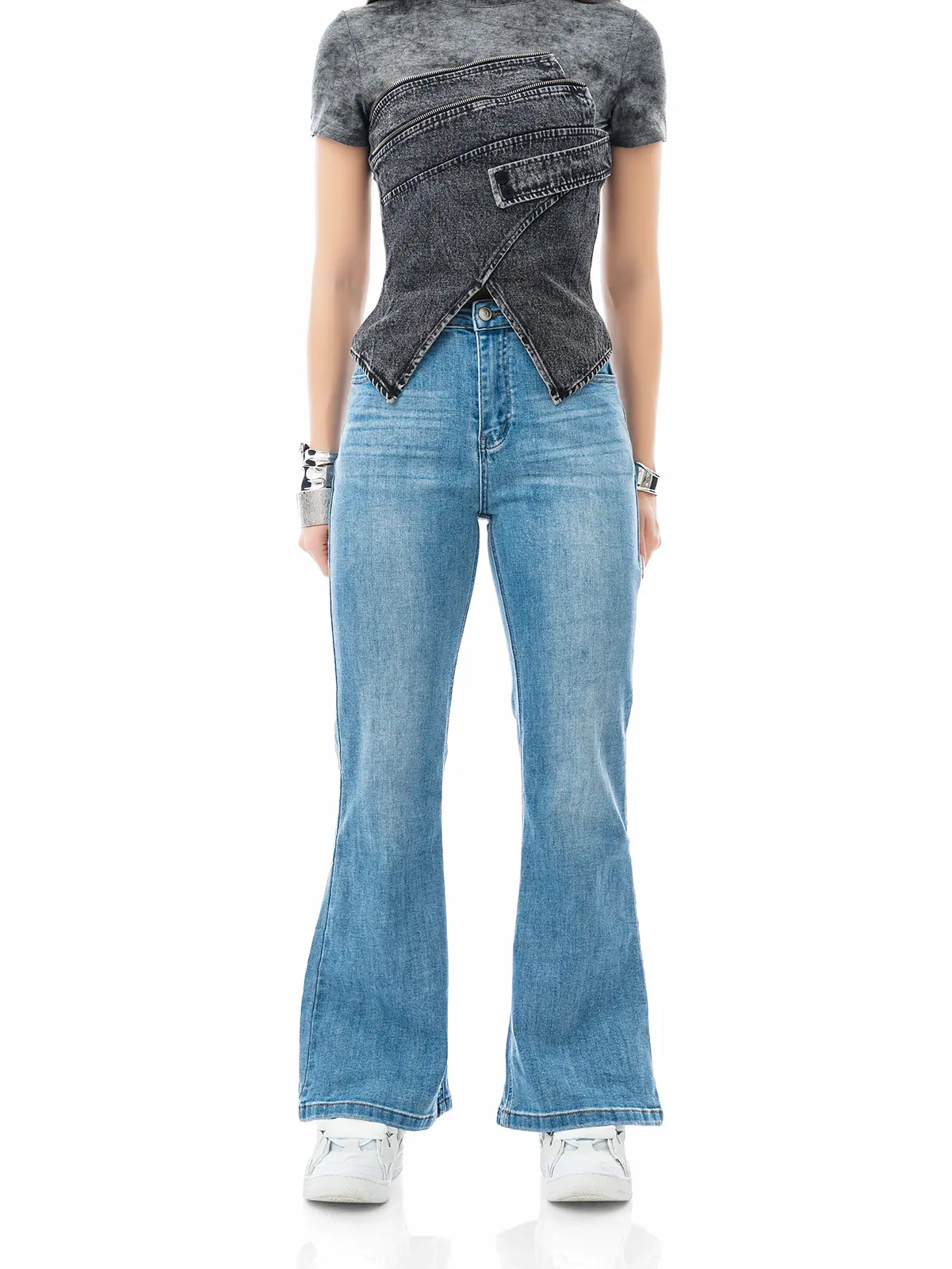 Джинсы "Flared" — изображение 5