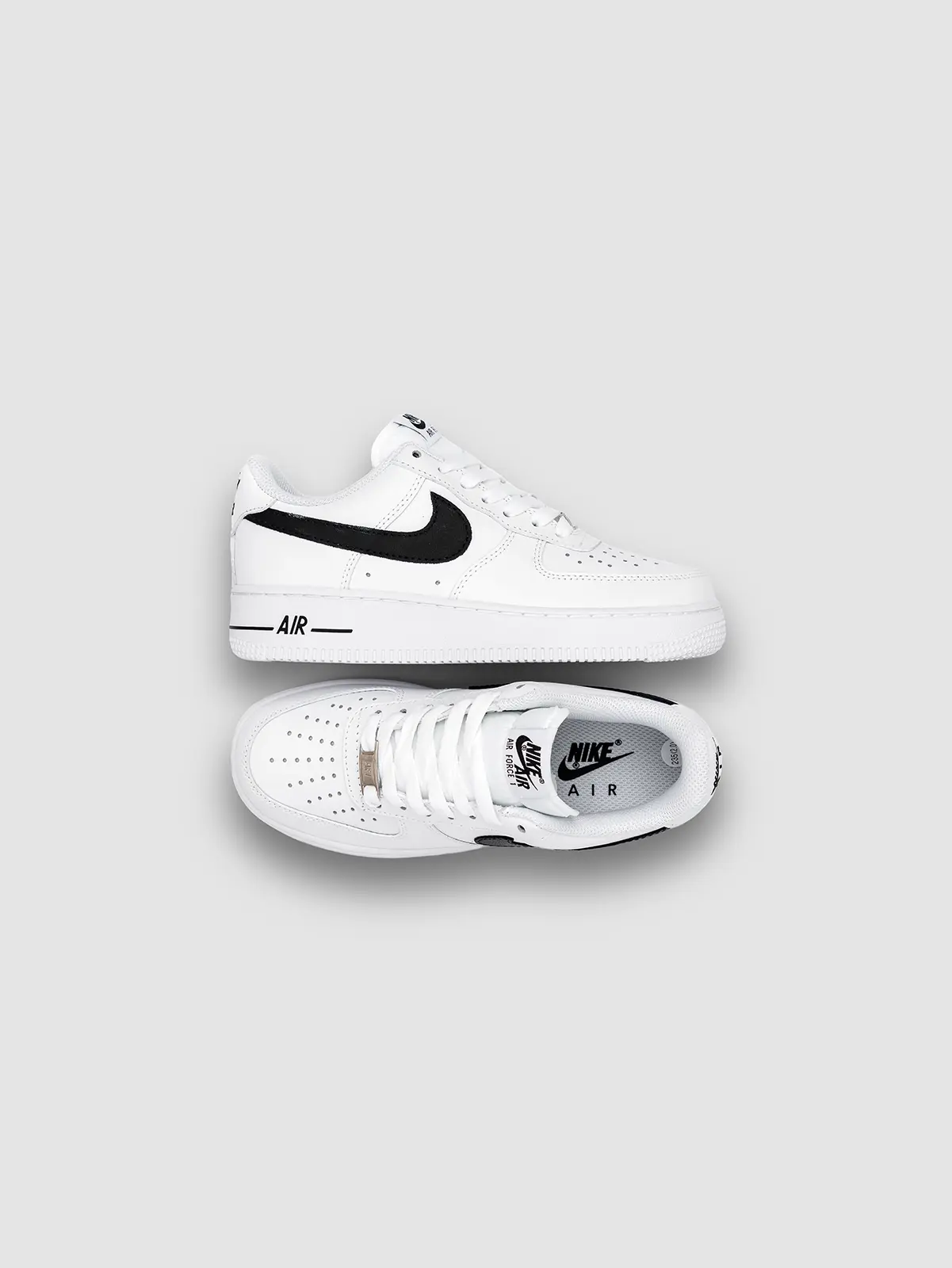 Nike Air Force 1 '07 "White&Black" — изображение 2